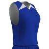 Champro Women's Standard Pro-Plus Reversible Basketball Jersey, Royal, White, Large