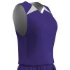 Champro Women's Standard Pro-Plus Reversible Basketball Jersey, Purple, White, Large