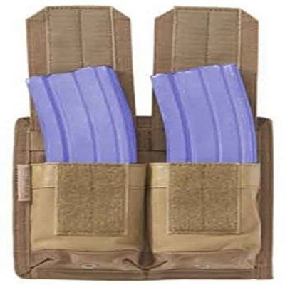 Blackhawk 52HB00CT Hook Backed M16 Mag Pouch with 2 Holds, Coyote Tan