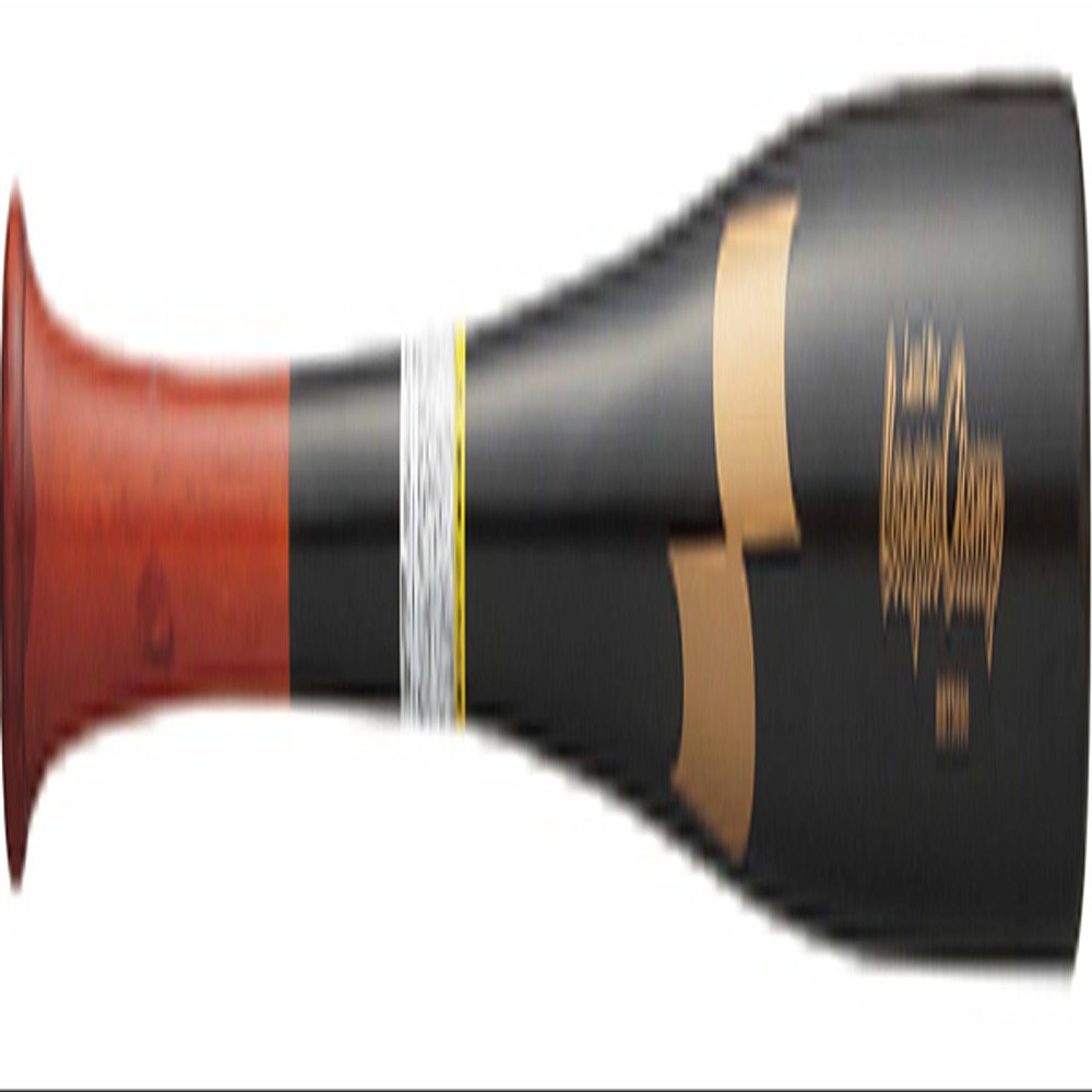 SSK BBT5690 Hard Wood Bat Medium Black x Brown 33.5 inches (85 cm)
