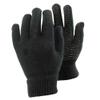 Magic Gloves Equestrian Adults with Palm Grip Colours: Black, Purple, Baby Pink (Black) view 2