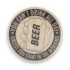 Funny Buttons; Drinking You Can't Drink All Day Unless You Start in the Morning 1.5 Inch Pin Back Button view 1