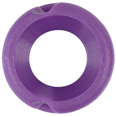 Pine Ridge Archery Feather Peep Sight Aperture, 1/4-Inch, Purple