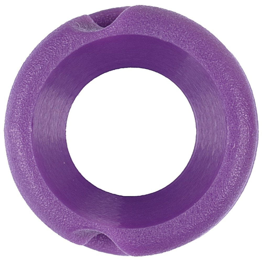 Pine Ridge Archery Feather Peep Sight Aperture, 1/4-Inch, Purple