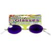 Blue Tinted Hippie Glasses view 1