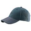 Cotton Sports Twill Cap W/Sandwich Bill, Dark Green view 1
