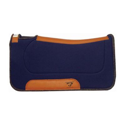 Diamond Wool Contoured Ranch Pad 32X32 Navy