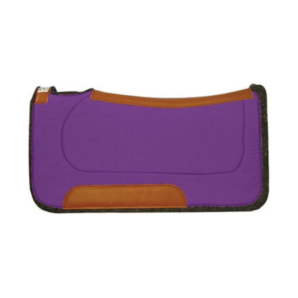 Diamond Wool Contoured Ranch Pad 32X32 Purple