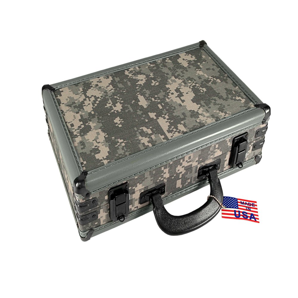 Hot Shot Tactical Single Pistol Case, ACU Camo