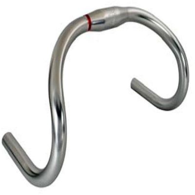 Nitto B123AA SSB B123AA-SSB Drop Handle, 15.4 inches (390 mm), 1.2 inches (31.8 cm), 15.4 inches (390 mm), Silver