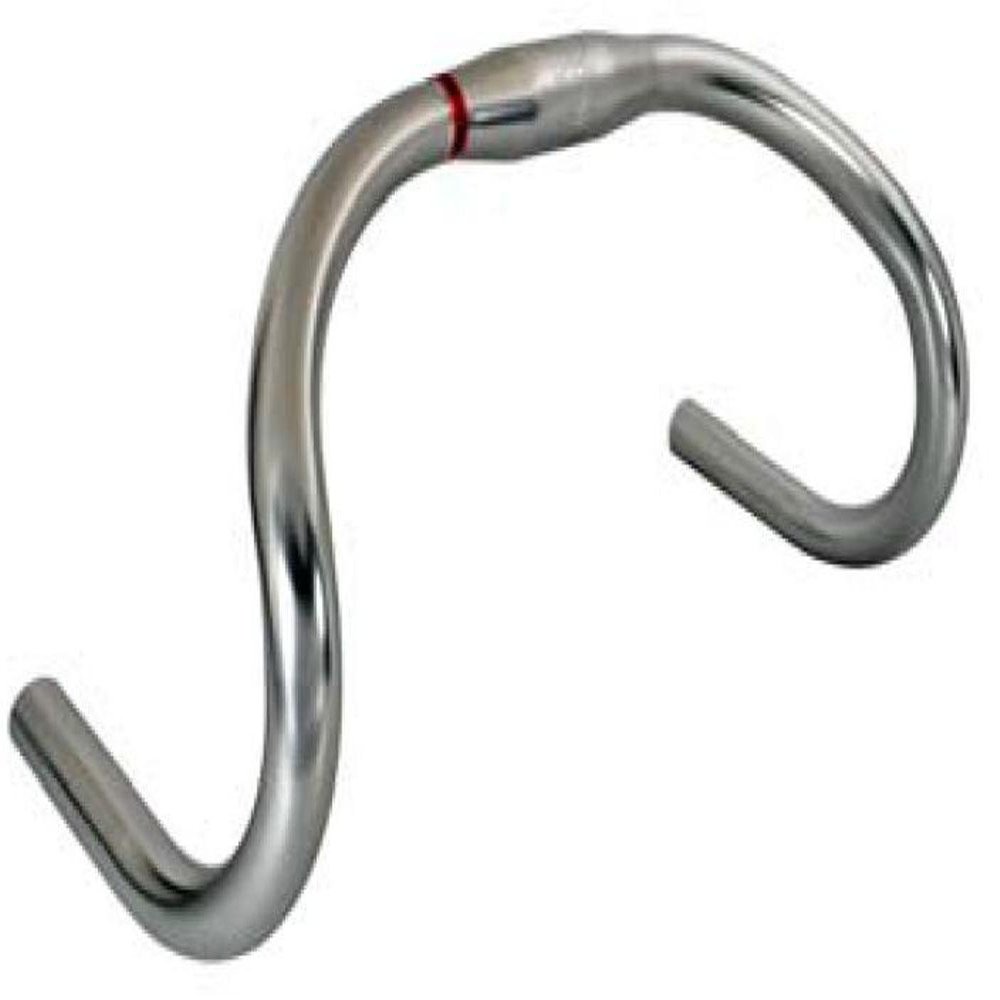 Nitto B123AA SSB B123AA-SSB Drop Handle, 15.4 inches (390 mm), 1.2 inches (31.8 cm), 15.4 inches (390 mm), Silver