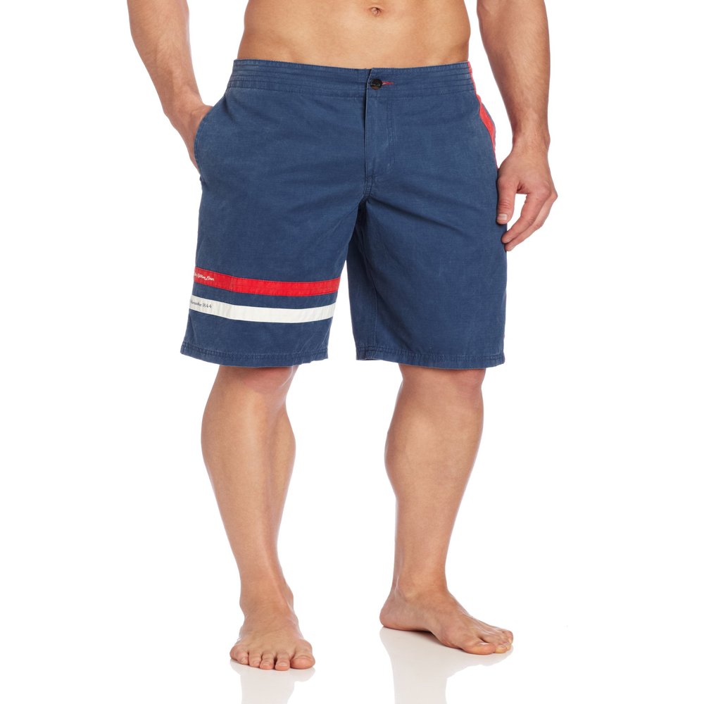 O'Neill Men's 21 Inch Outseam Ultrasuede Swim Boardshort, Denim Blue/PBR, 32