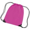 Bagbase Premium Gymsac Water Resistant Bag (11 Liters) (One Size) (Fuchsia) view 1