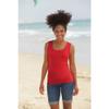 Fruit of the Loom Ladies/Womens Lady-Fit Valueweight Vest (M) (White) view 2
