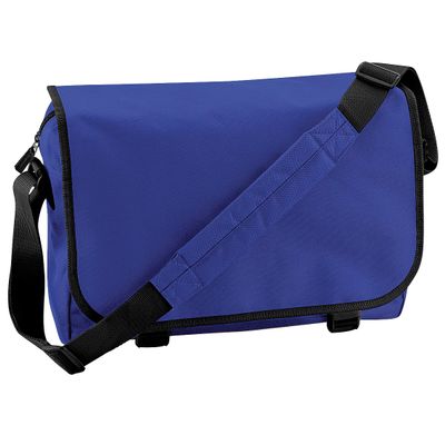 BagBase Adjustable Messenger Bag (11 Liters) (One Size) (Bright Royal)