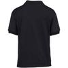 Gildan DryBlend Childrens Unisex Jersey Polo Shirt (XL) (Black) view 2