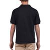 Gildan DryBlend Childrens Unisex Jersey Polo Shirt (XL) (Black) view 3