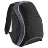 BagBase Teamwear Backpack/Rucksack (21 Liters) (One Size) (Black/Grey/White) view 1