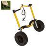 Suspenz Kayak Canoe Transport Cart, Large END Carrier Trolley with Airless Wheels, Yellow (22-8899) view 1
