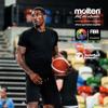 Molten BG-SL7 Presentation or Autographs Basketball | Faux Leather | Not Suitable for Play | Size 7 | Gold view 4