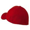 Heavy Weight Fitted Cap - Red Black S-M view 2