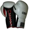 Deluxe MiM-Foam Sparring Gloves - Lace-up for Muay Thai, MMA, Kickboxing, Boxing (22oz) view 2