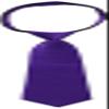American Exchange Big Boys' Solid Zipper Tie, Purple, 12 Inch view 1