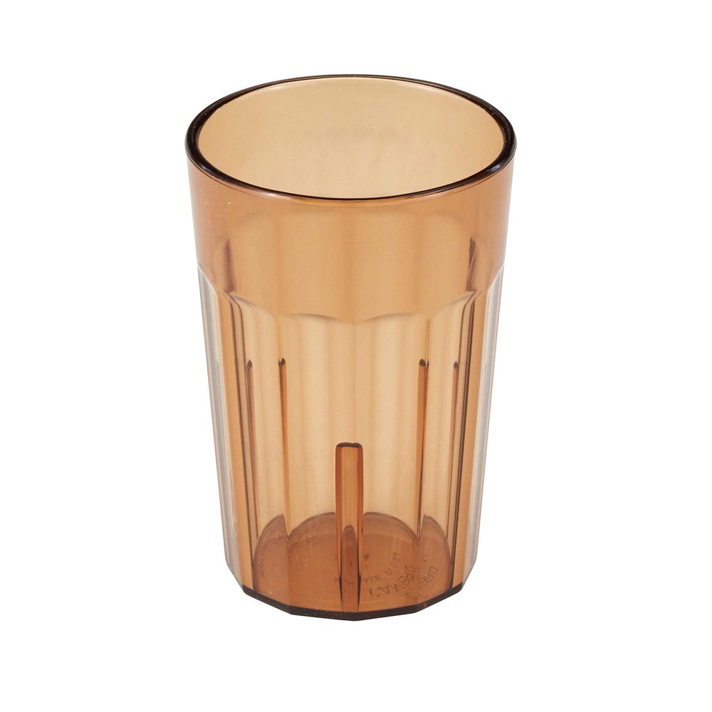 Cambro NT5153 Newport Tumbler 6.4 oz. Amber Case of 36