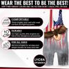 4 Time All American Isaiah 40 Sublimated Wrestling Singlet size 2XL view 2
