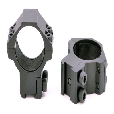 Hammers Medium Height 30mm Scope Ring Set with Stop Pin for High Power Magnum Airguns Air Rifles