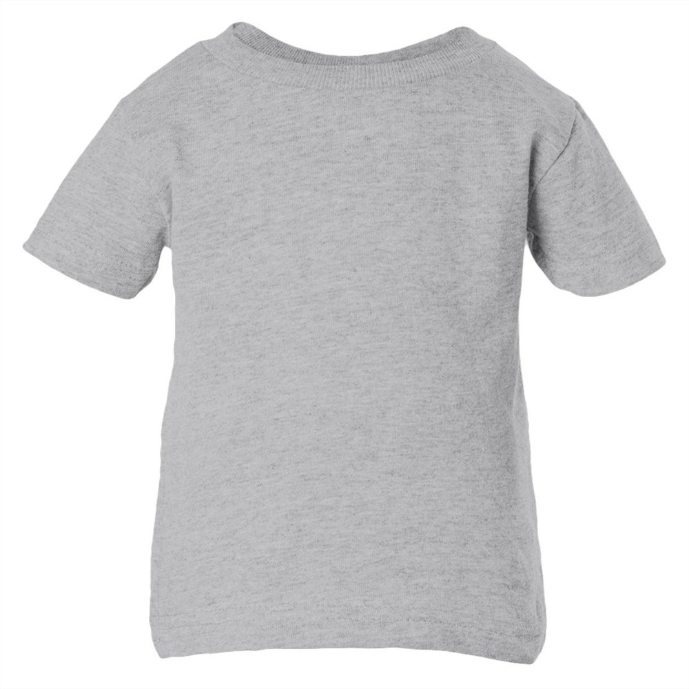 RABBIT SKINS 4.5 oz. Fine Jersey T-Shirt (3321) Hot Pink, 4T