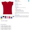 RABBIT SKINS 4.5 oz. Fine Jersey T-Shirt (3321) Hot Pink, 4T view 2