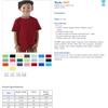 RABBIT SKINS 4.5 oz. Fine Jersey T-Shirt (3321) Kelly, 4T view 3