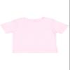 RABBIT SKINS Infant 100% Cotton Jersey Short Sleeve Tee, Pink, 12 Months view 1