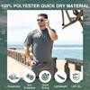 Kanu Surf Mens Swim Shirt with Short Sleeves  UPF 50+ Rash Guard for Men with Quick-Dry Fabric (Medium) view 2