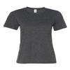 Anvil Womens Fashion Fit Ringspun T-Shirt (880) -Heather Dk -L view 1