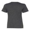 Anvil Womens Fashion Fit Ringspun T-Shirt (880) -Heather Dk -L view 2