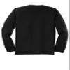 SPORT-TEK Unisex Long Sleeve Ultimate Performance Crew Black view 2