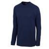 SPORT-TEK Unisex Dry Zone Long Sleeve Raglan T-Shirt | Men's & Women's Gym Top, Workout Clothing for Spring & Summer Fashion True Navy view 3
