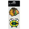 Chicago Blackhawks Die Cut Decal Sticker Set view 1