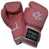 Kids Boxing Gloves for Muay Thai, MMA, Kickboxing, Boxing (Pink/White, 6oz) view 1