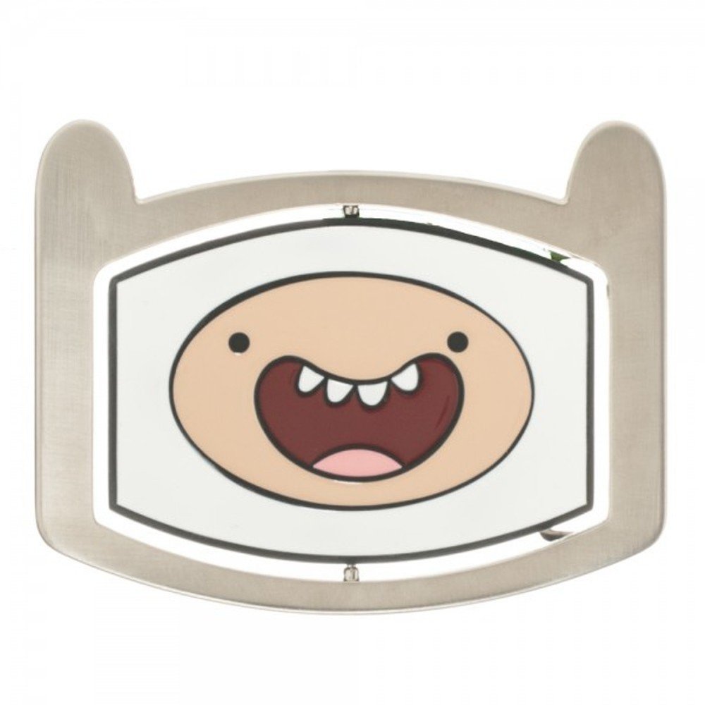 Adventure Time Finn and Jake Reversible Belt Buckle
