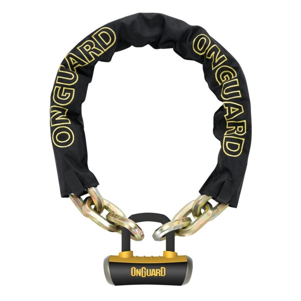 Onguard 2235501600 Beast Chain Lock, Black, 110 cm, 14 mm