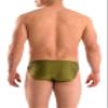 Gary Majdell Sport Mens Solid Olive Contour Pouch Bikini Swimsuit Size Medium view 4