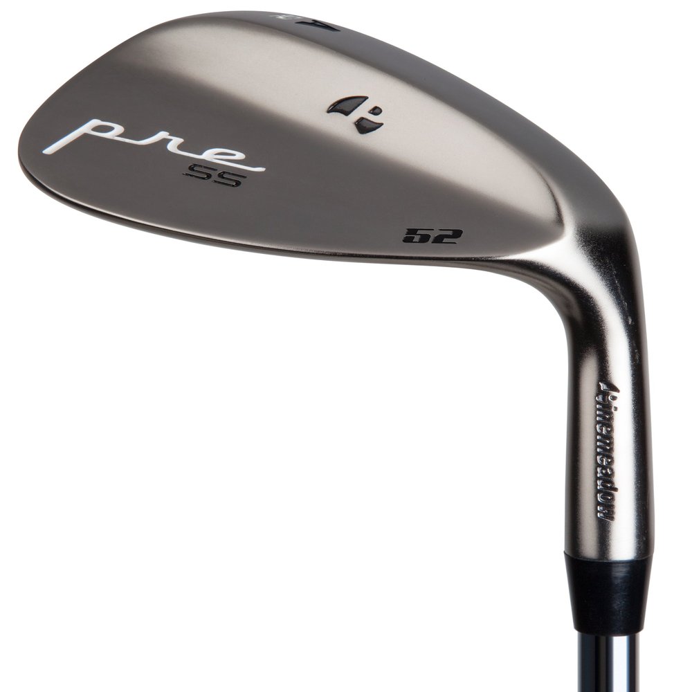 Pinemeadow Golf Pre Nickel Wedge, Right Hand, Steel, Regular, 52-Degree