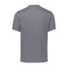 Augusta Sportswear Men's Wicking T-Shirt, Medium, Graphite view 3