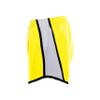 Augusta Sportswear Womens Junior Fit Pulse Team Short, Power Yellow/White/Black, Medium view 4