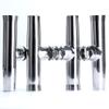 Amarine Made 4Pcs Fishing Rod Holder, Stainless Steel Rail Mount Fishing Pole Holders, Tournament Style Clamp on Rod Holder for Rails 1" to 1-1/4" view 3