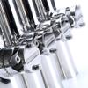 Amarine Made 4Pcs Fishing Rod Holder, Stainless Steel Rail Mount Fishing Pole Holders, Tournament Style Clamp on Rod Holder for Rails 1" to 1-1/4" view 4