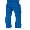 Koi James Elastic Men's Scrub Pants with Zip Fly and Drawstring Waist, Royal, Small view 3